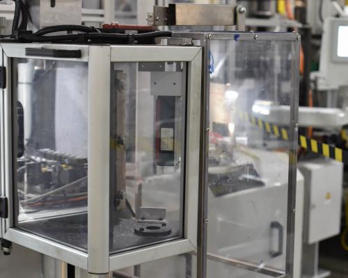 Bescherming - Afscherming machine - Inox - Plexi